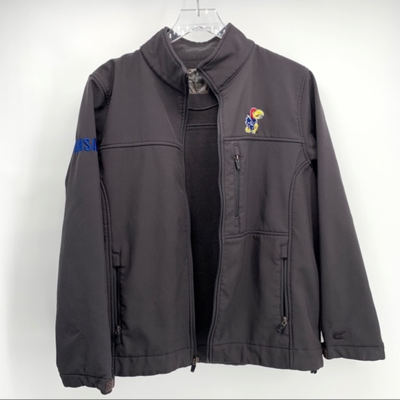 Colosseum KU Kansas Jayhawks Winter Jacket Size Small - Picture 3 of 10